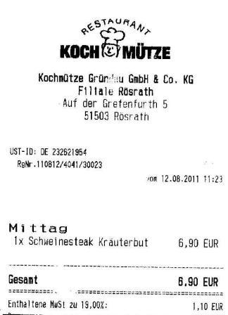 mras Hffner Kochmtze Restaurant